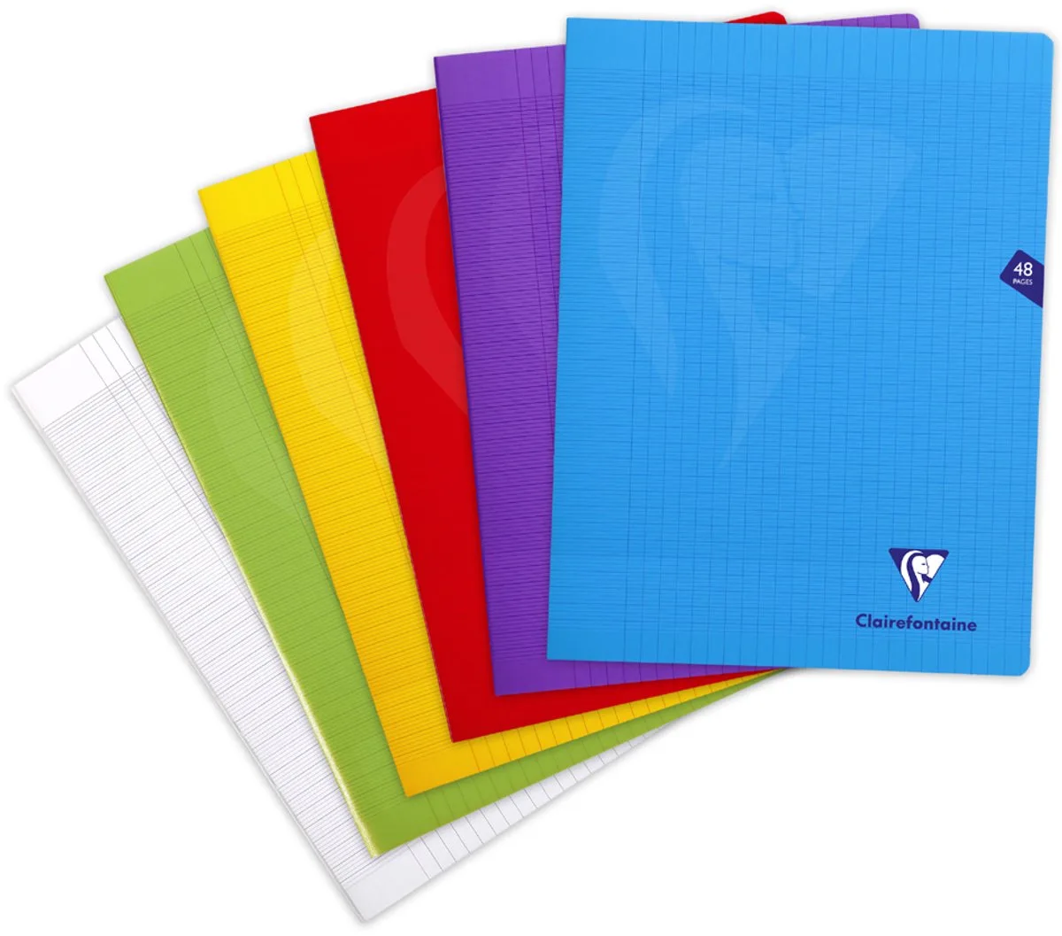 Mimesys schrift, A4, gelinieerd de Clairefontaine en Gris – photo produit