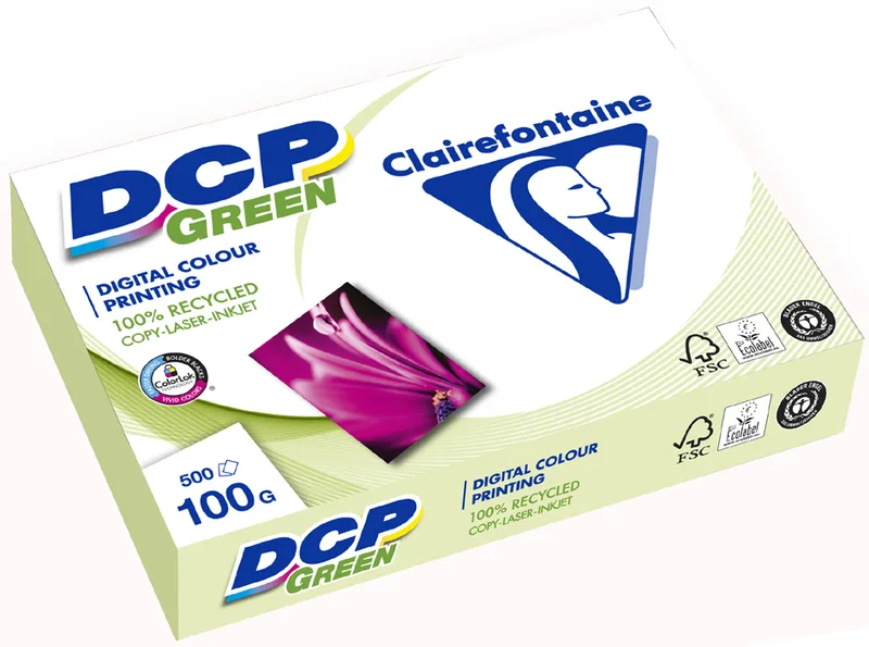Multifunktionspapier DCP GREEN, A4, 100 g/qm by Clairefontaine – product photo