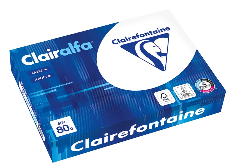 Multifunktionspapier, DIN A4, 4-fach gelocht by Clairefontaine – product photo