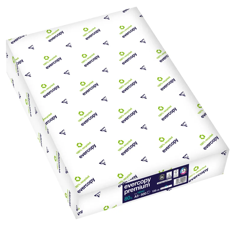 Multifunktionspapier evercopy premium, A3 van Clairefontaine – productfoto