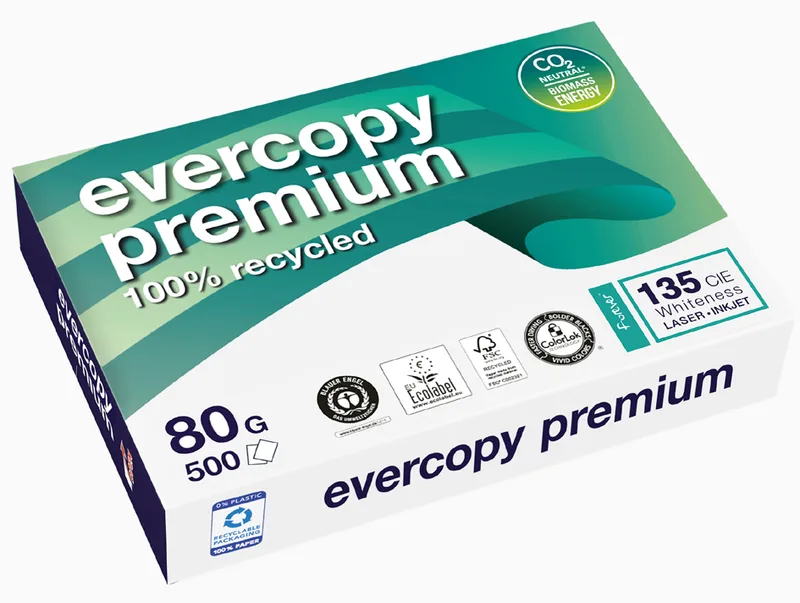 Multifunktionspapier evercopy premium, A4 by Clairefontaine – product photo