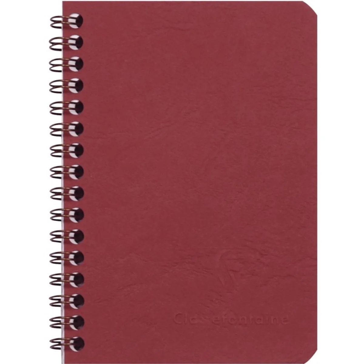 notitieboek AGE BAG, gelinieerd, 90×140 mm de Clairefontaine en Rouge – photo produit