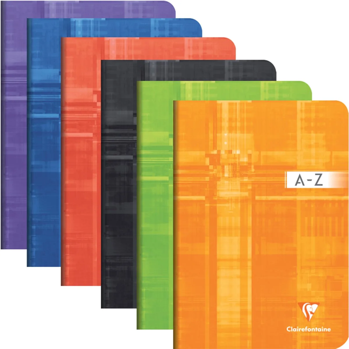 notitieboek met marge, A5, 96 pagina's, 90 g van Clairefontaine in Blauw – productfoto