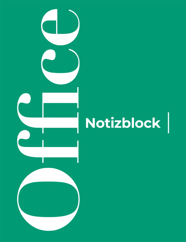 Notizblock A4, 50 Blatt, kariert 5x5 mm van Clairefontaine – productfoto