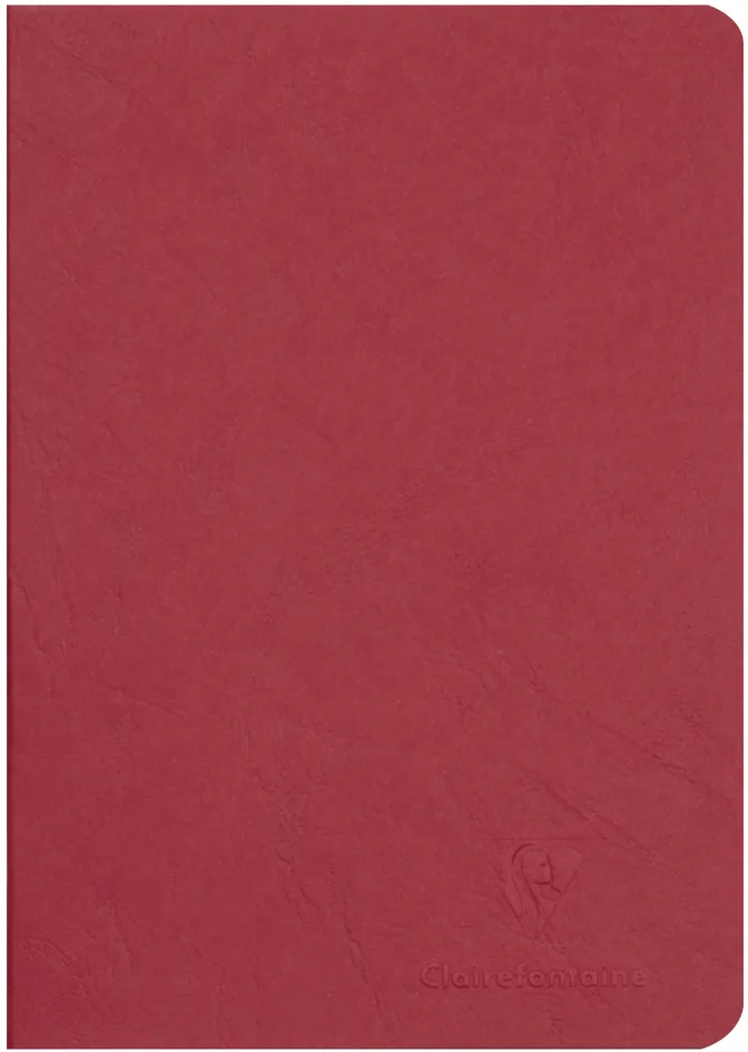 Notizbuch AGE BAG, DIN A5, liniert, rot från Clairefontaine – produktbild