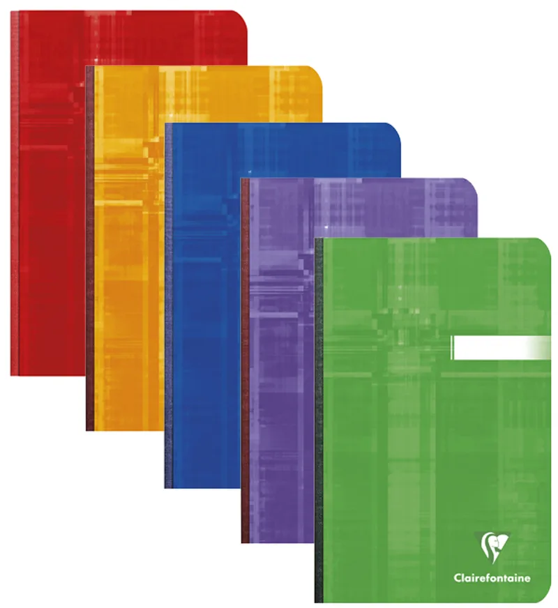 Notizbuch, broschiert, 110 x 170 mm, kariert by Clairefontaine – product photo
