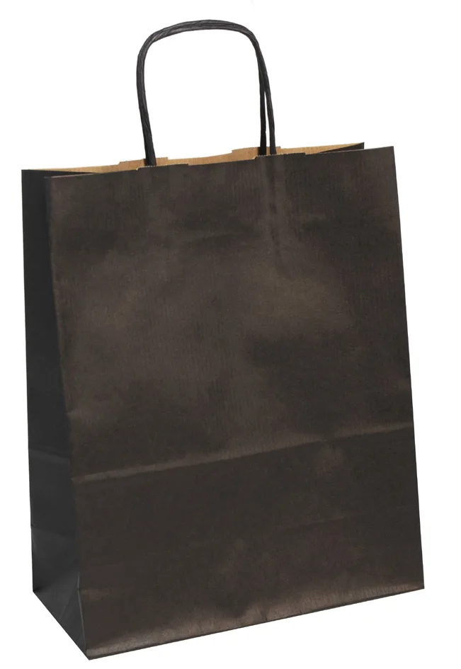 Papier-Tragetasche, schwarz, groß by Clairefontaine – product photo