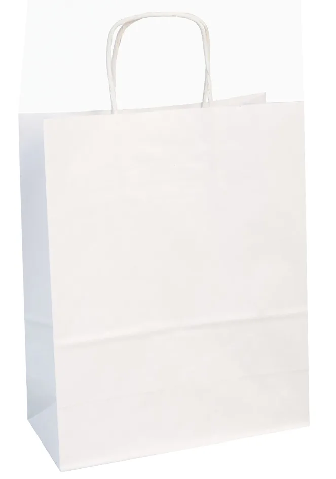Papier-Tragetasche, weiß, groß van Clairefontaine – productfoto