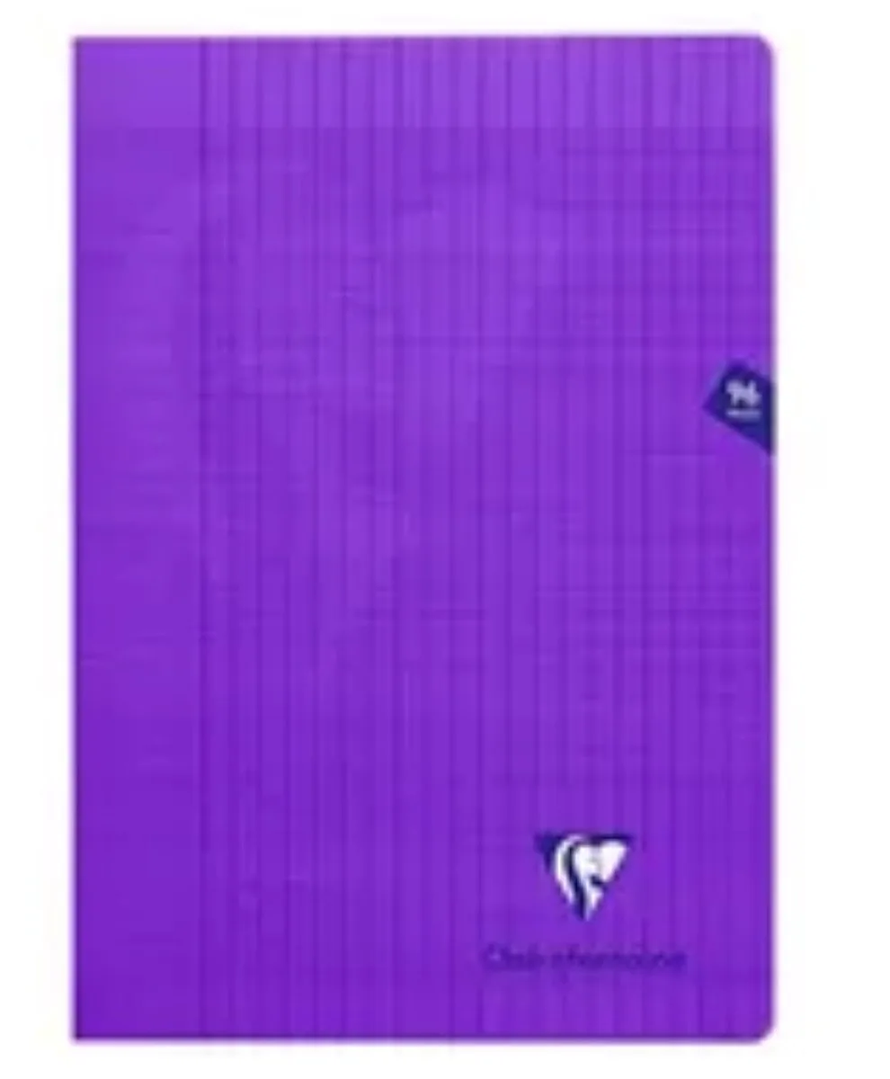 Schoolschrift - Schrift van Clairefontaine in Paars – productfoto