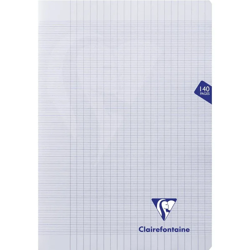 schrift mimesys voor ft A4+, 140 bladzijden, kaft in PP, seyès, geassorteerde kleuren by Clairefontaine – product photo