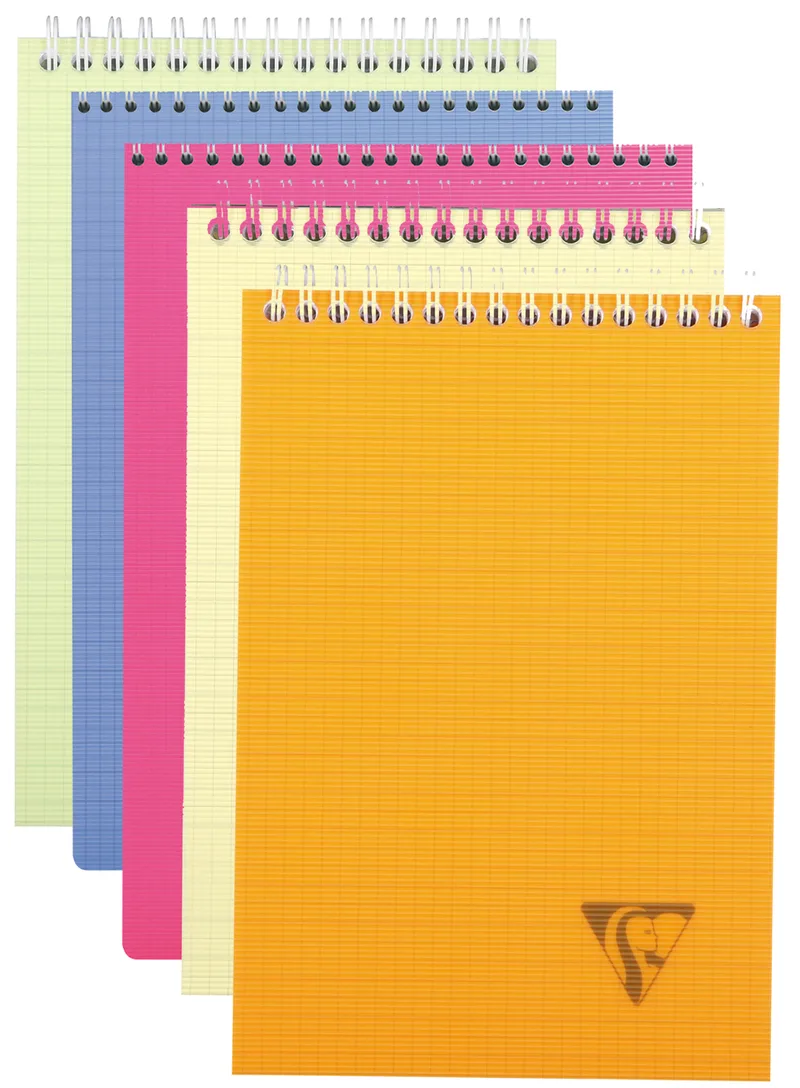 Spiral-Notizblock LINICOLOR, DIN A5, liniert by Clairefontaine – product photo