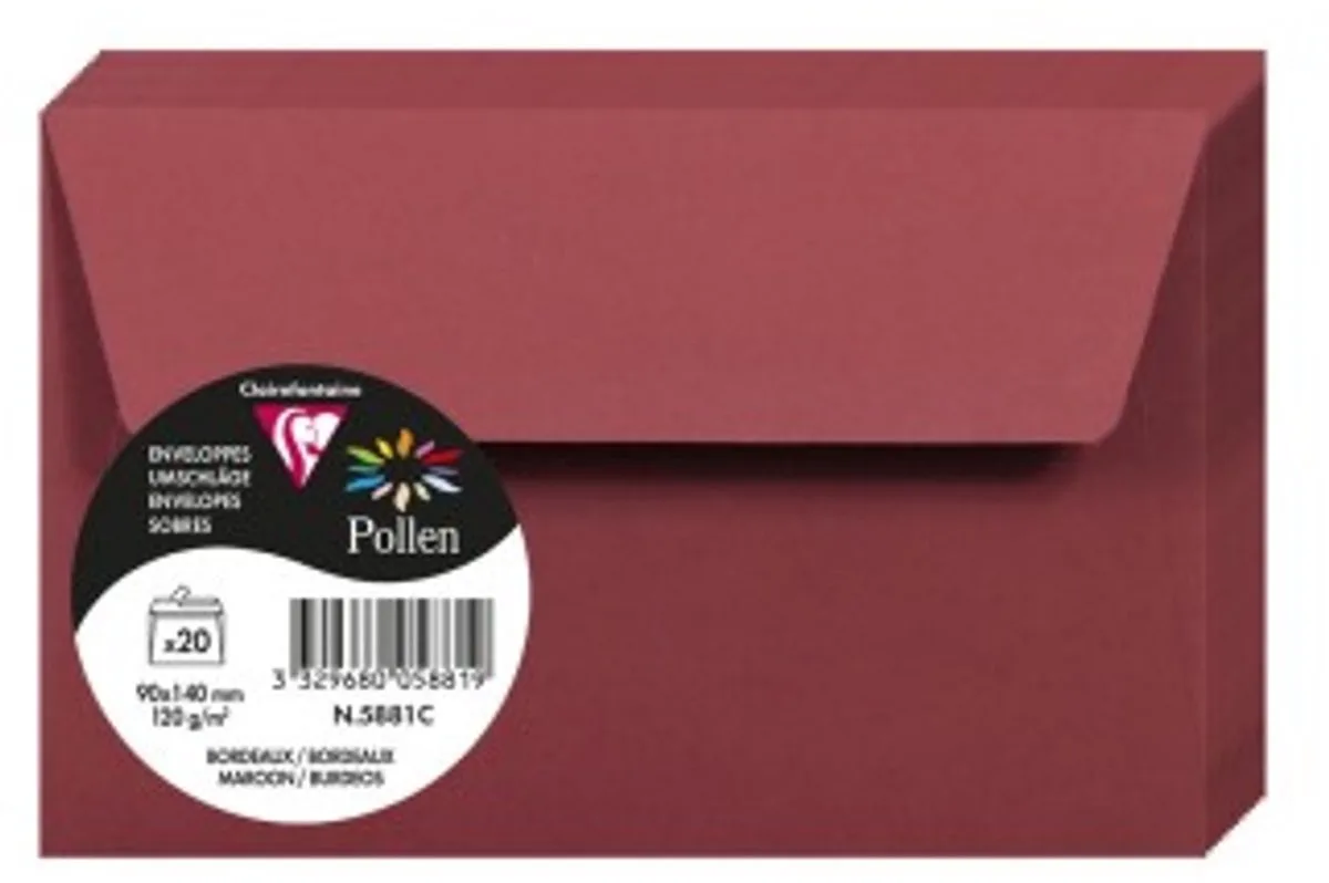 Stuifmeel van Clairefontaine enveloppe 90x140 mm de Clairefontaine en Bordeaux – photo produit
