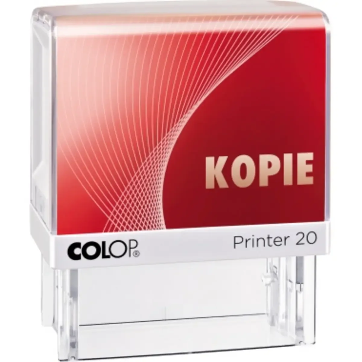 tekststempel Printer 20, KOPIE von Colop in Rot – Produktfoto