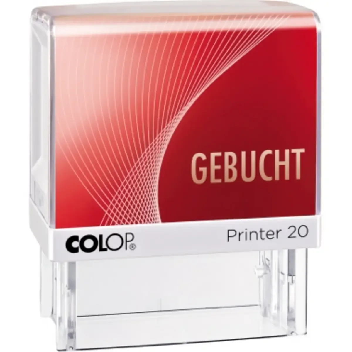 Colop 100672 Textstempel Rot 38 x 14 mm (B x H) von Colop in Rot – Produktfoto