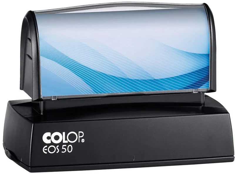 doe-het-zelf stempel kit EOS 50 Express, blauw von Colop – Produktfoto