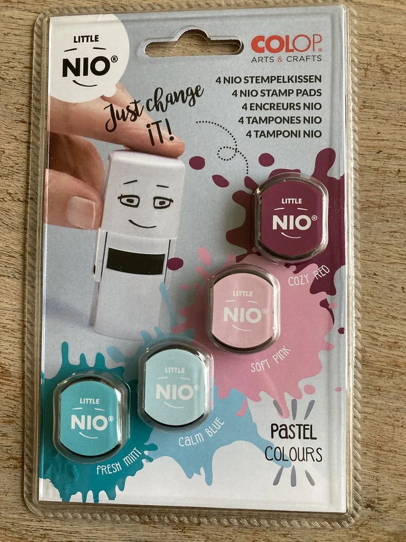 little NIO Stempelkissen pastel retail von Colop – Produktfoto