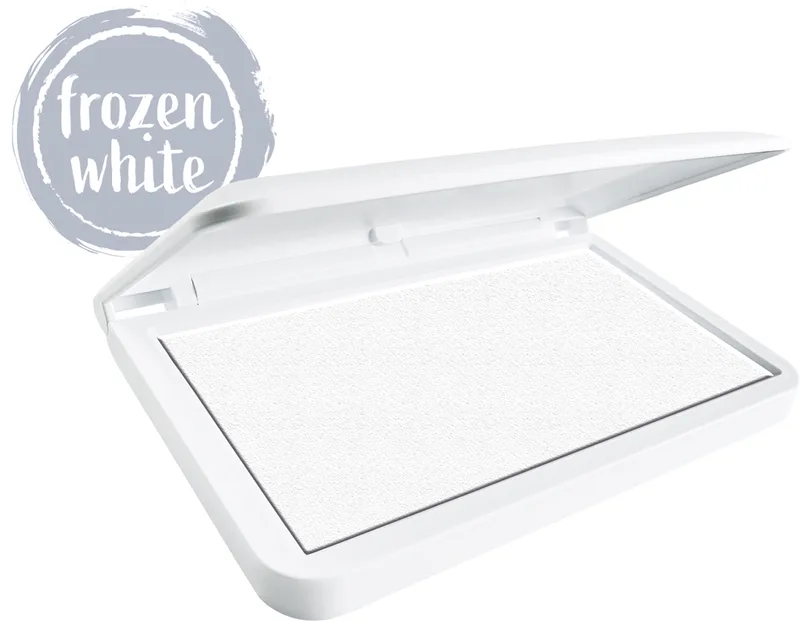MAKE1 Stempelkissen frozen white retail by Colop – product photo