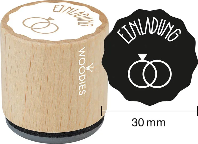 Motiv-Stempel Woodies , Einladung van Colop – productfoto