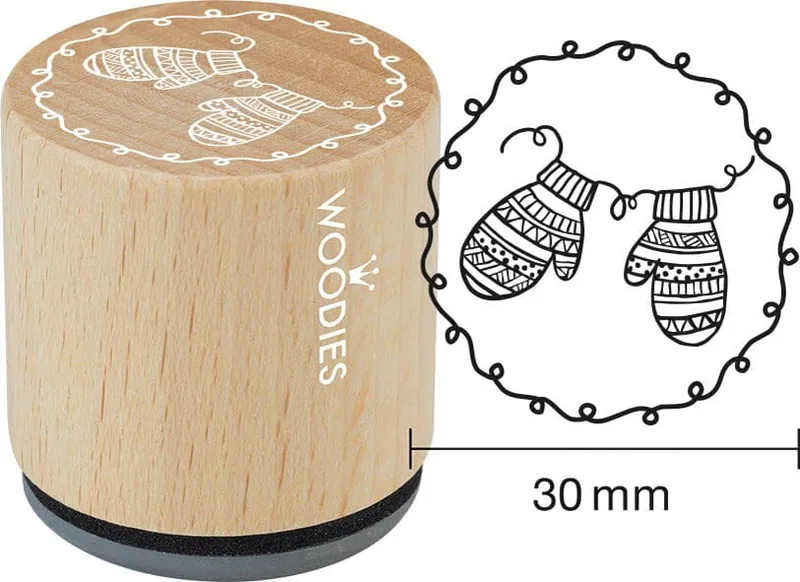 Motiv-Stempel Woodies , Fäustlinge van Colop – productfoto