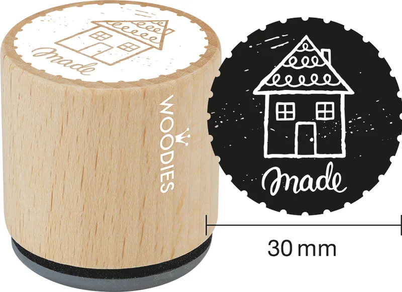 Motiv-Stempel Woodies Handmade , Homemade de Colop – photo produit