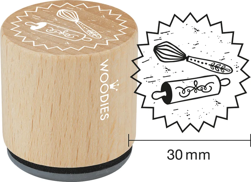 Motiv-Stempel Woodies Handmade , Quirl de Colop – photo produit