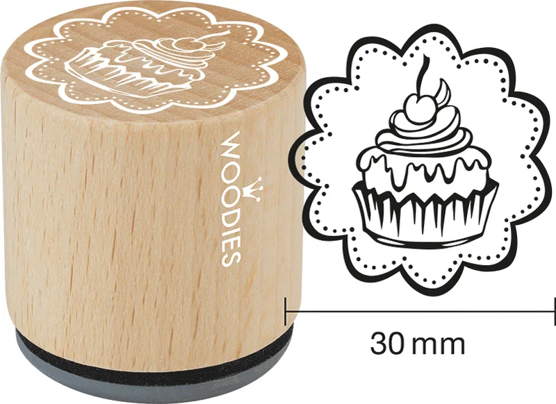 Motiv-Stempel Woodies Handmade , Törtchen by Colop – product photo