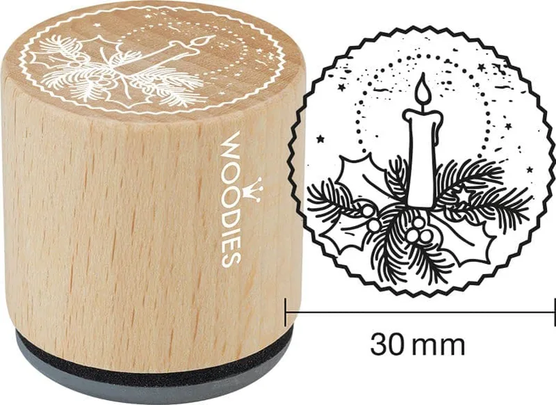 Motiv-Stempel Woodies , Kerze by Colop – product photo