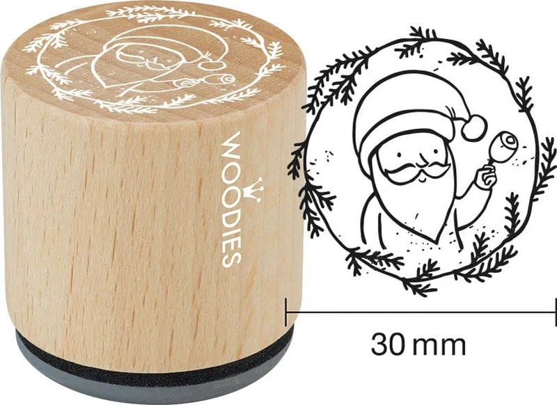 Motiv-Stempel Woodies , Weihnachtsmann von Colop – Produktfoto