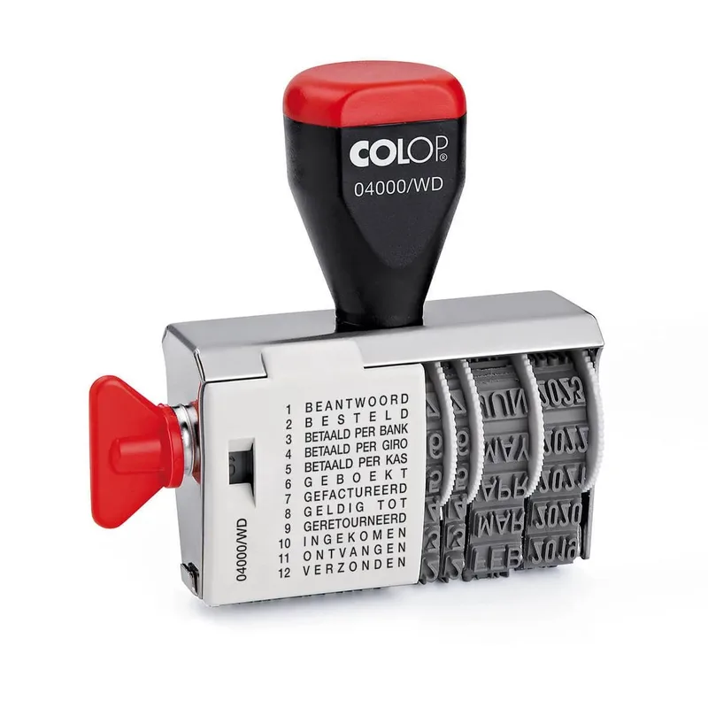 Stempel colop 04000wd 12 teksten by Colop – product photo