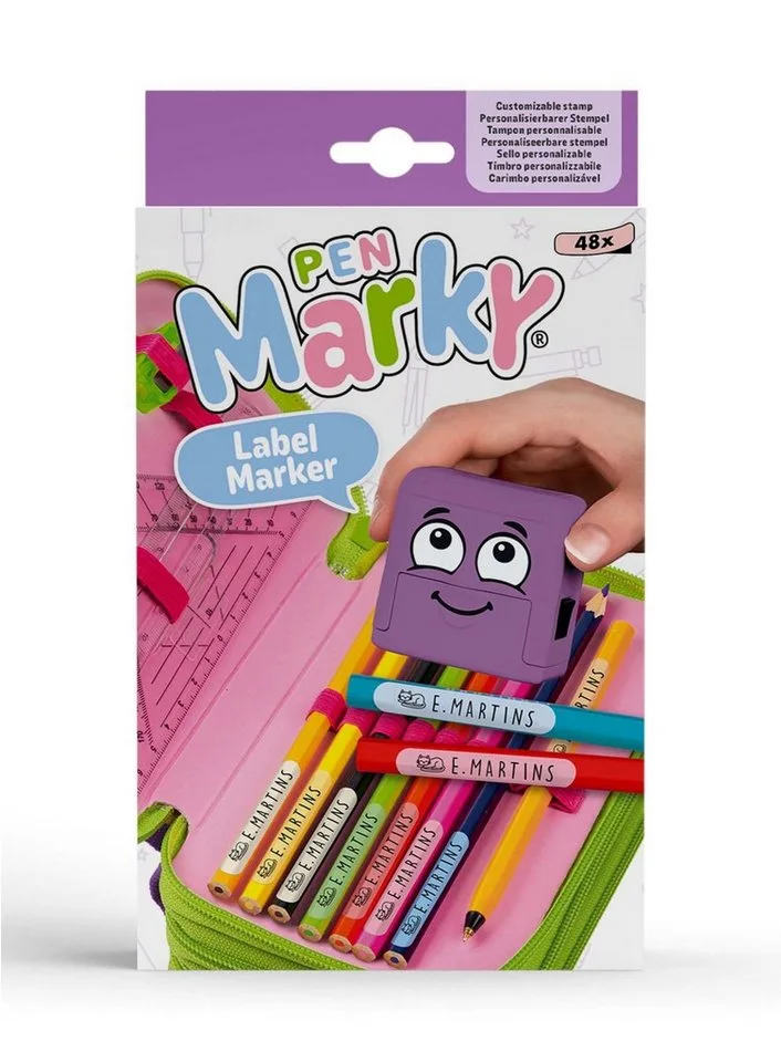 Stempel COLOP Pen MARKY Markier-Set, Stempel-Set by Colop in Purple – product photo