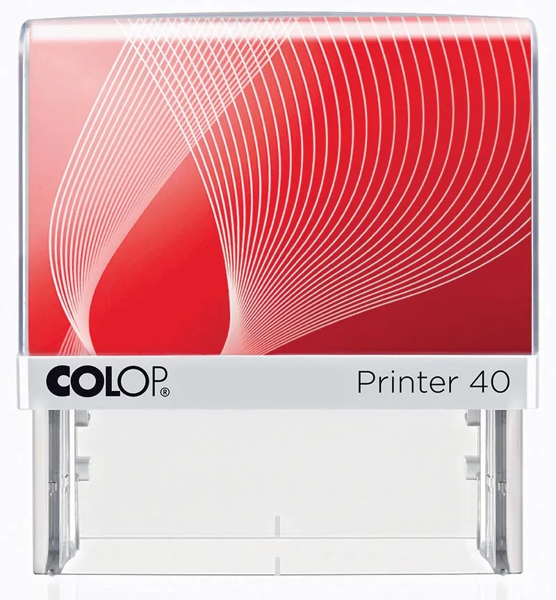 stempel met voucher Printer 40, max. 6 regels, ft 59 x 23 mm by Colop – product photo
