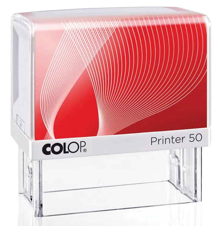 stempel met voucher Printer 50, max. 7 regels, ft 69 x 30 mm by Colop – product photo