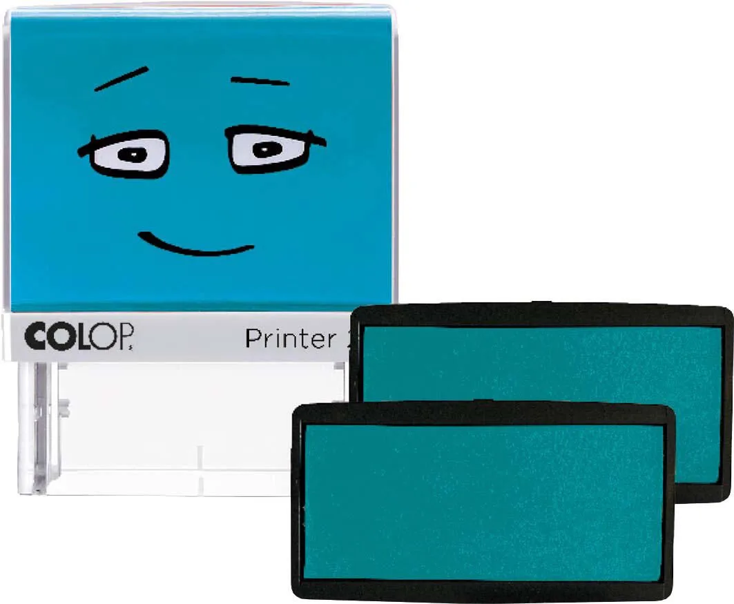 Stempelkissen Nio School, fresh mint von Colop – Produktfoto
