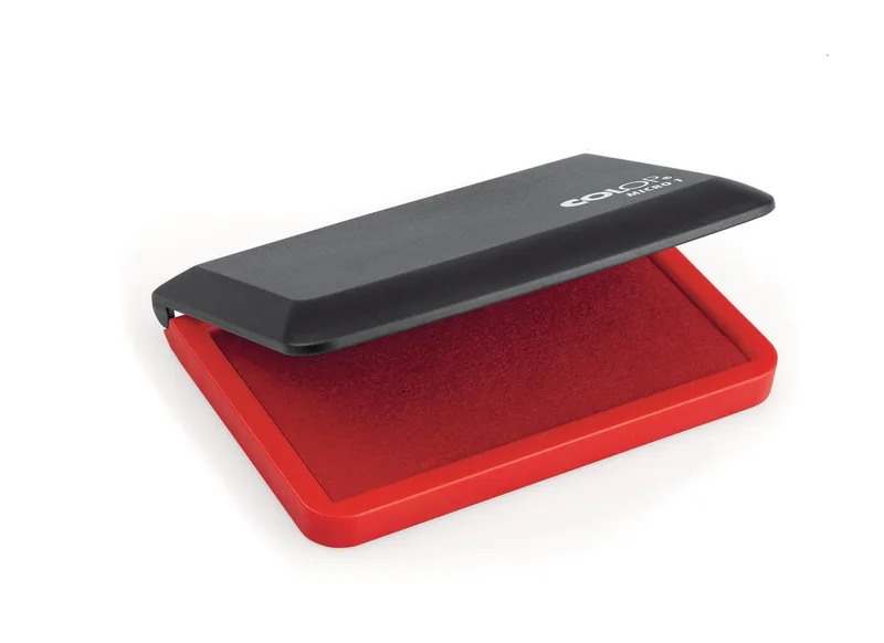 stempelkussen Micro 1, ft 5 x 9 cm, rood by Colop – product photo