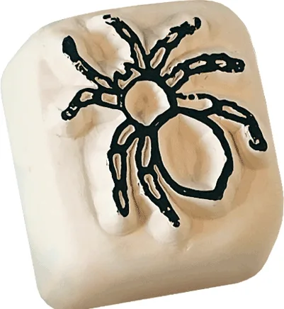 Tattoo-Stempel LaDot kids stone , Spinne, , klein van Colop – productfoto