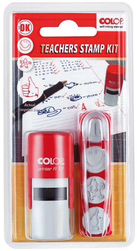 Teachers Stempel Set, Motivationsstempel inkl 4 Motive by Colop – product photo