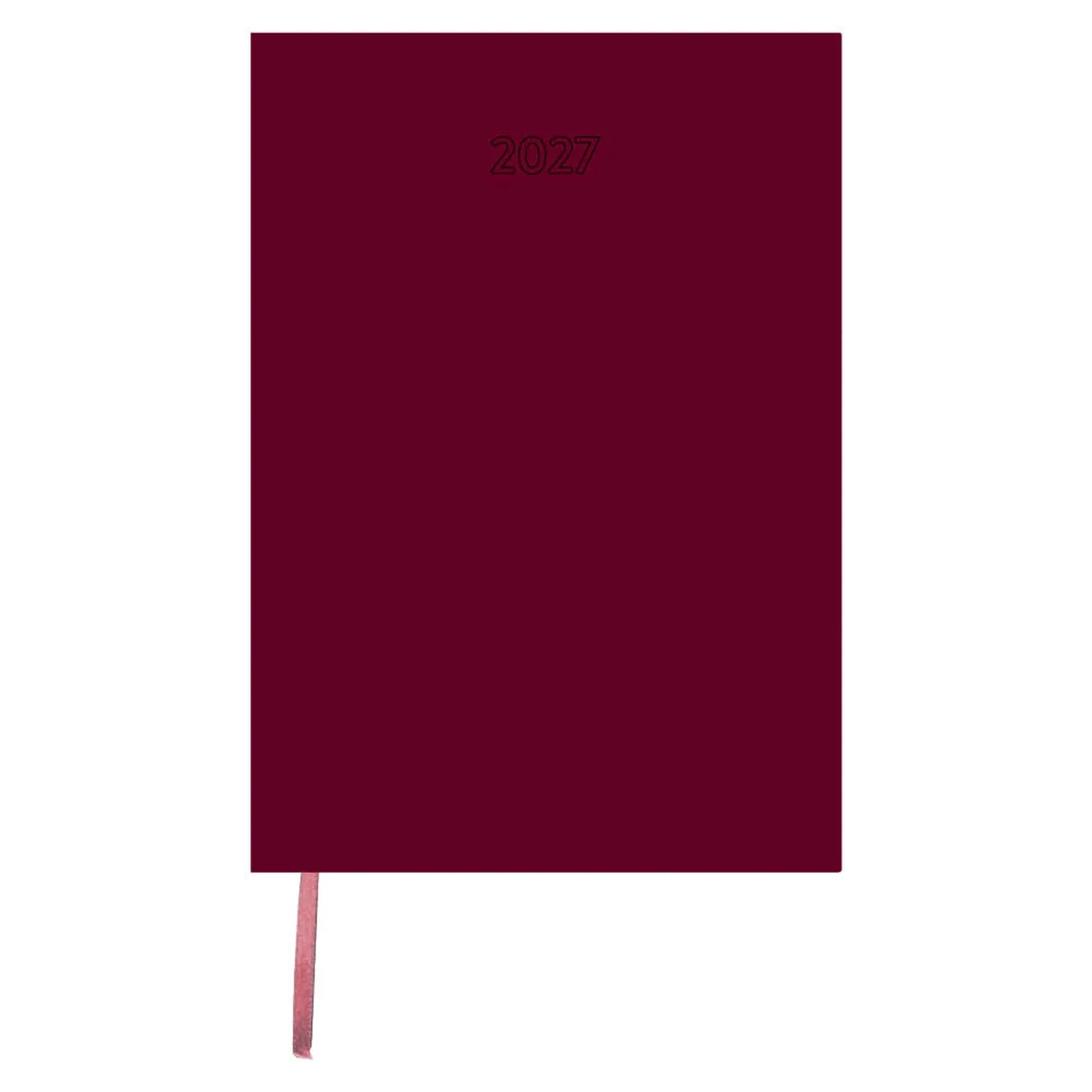 Agenda - Bordeauxrood - 2027 - 21x14,5cm de Comello en Rouge – photo produit