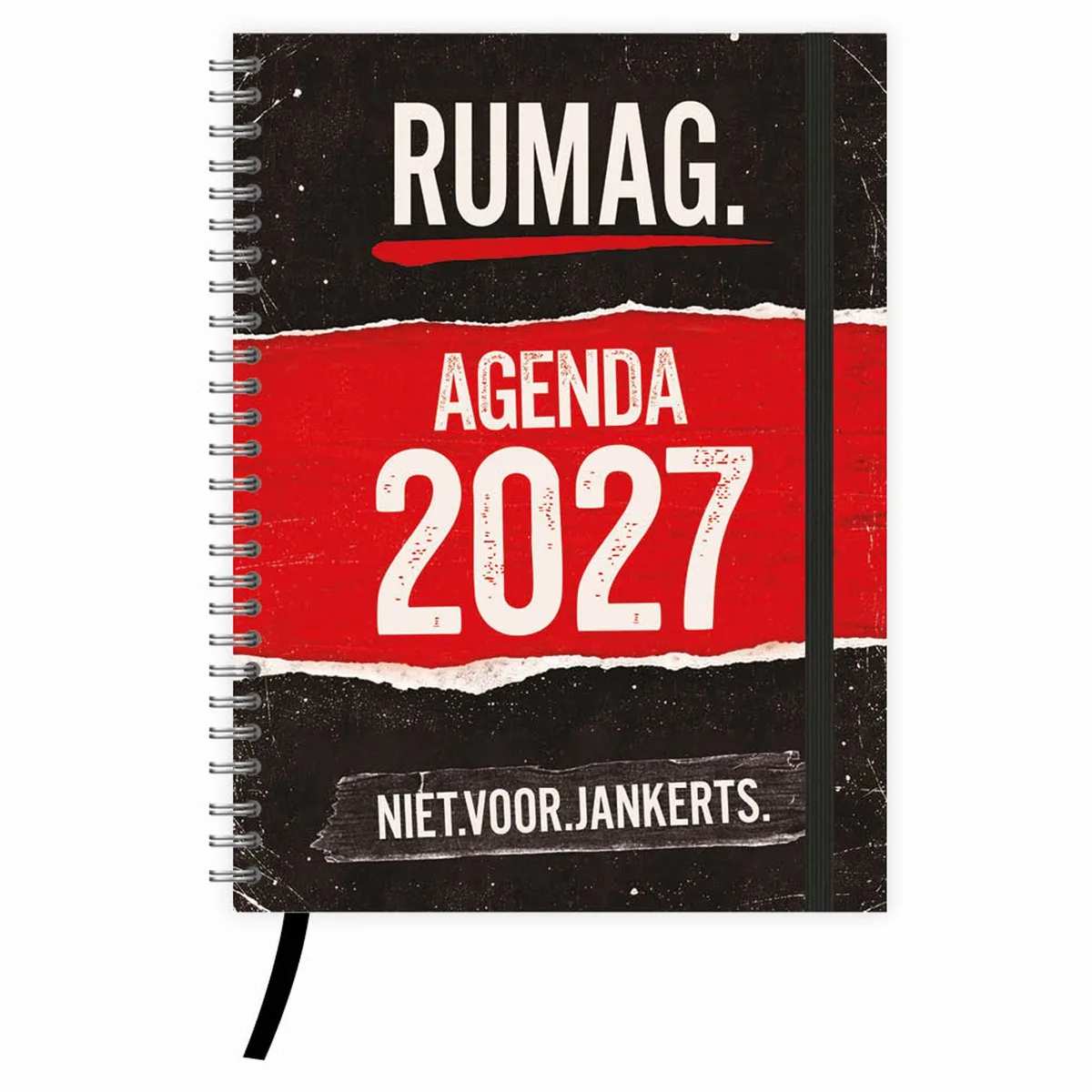 Agenda - RUMAG. - Spiraal - 2027 - 17x23cm fra Comello i Flerfarvet – produktbillede