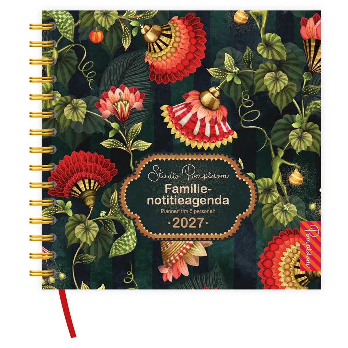 Agenda - Studio Pompidom - 5 personen - 2027 de Comello en Multicolore – photo produit