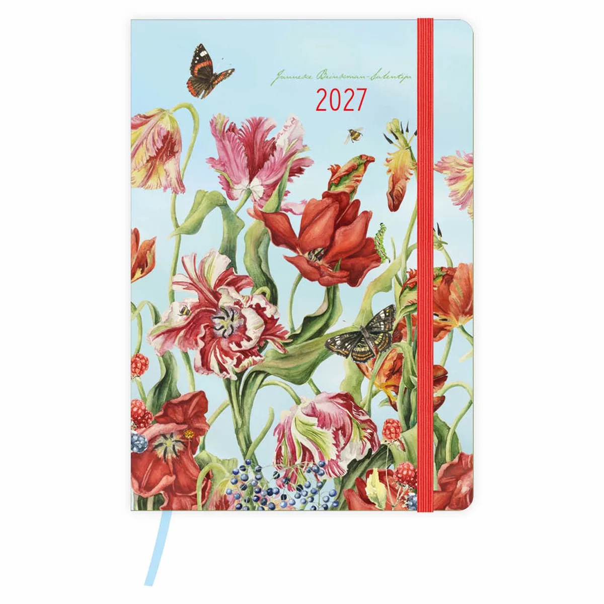 Agenda - Tulpen - Janneke Brinkman - 2027 - 12,7x17,8cm van Comello in Meerkleurig – productfoto