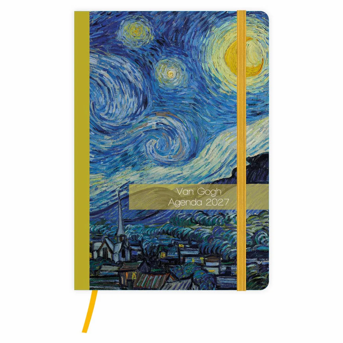 Agenda - Van Gogh - 2027 - 12,7x17,8cm de Comello en Multicolore – photo produit