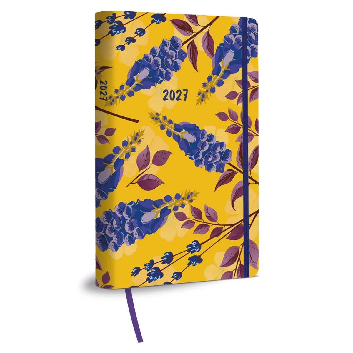 compact agenda 16-maands Sunny Florals 2027 de Comello en Multicolore – photo produit