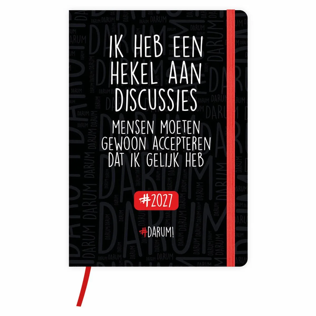 Darum! weekagenda 2027 de Comello en Multicolore – photo produit
