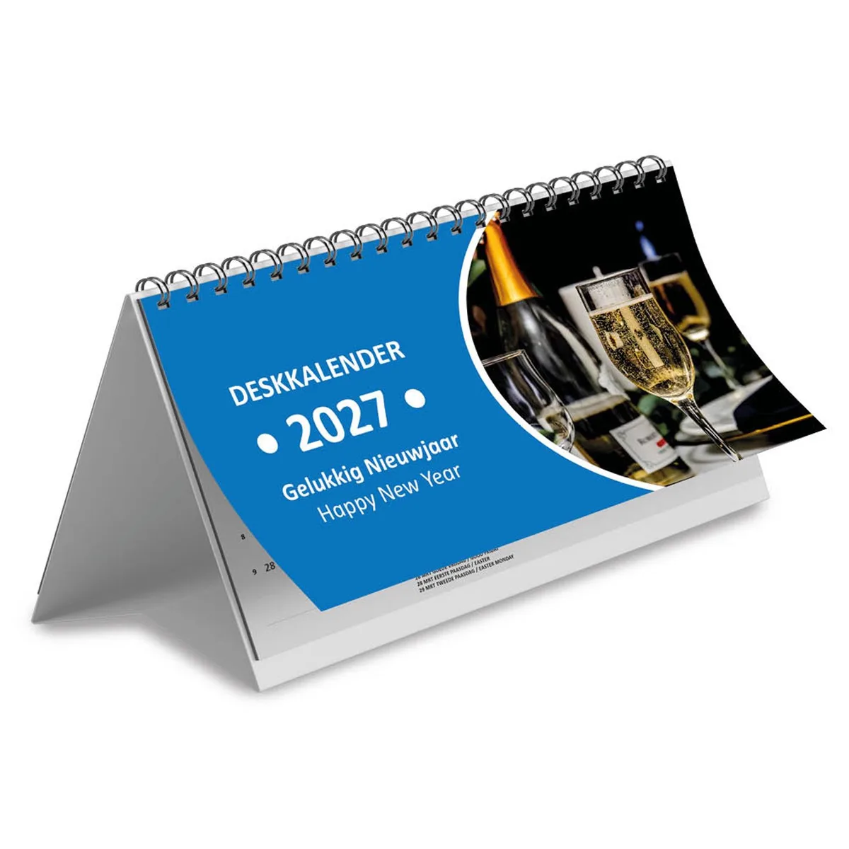 Data Desk Kalender 2027 van Comello in Meerkleurig – productfoto