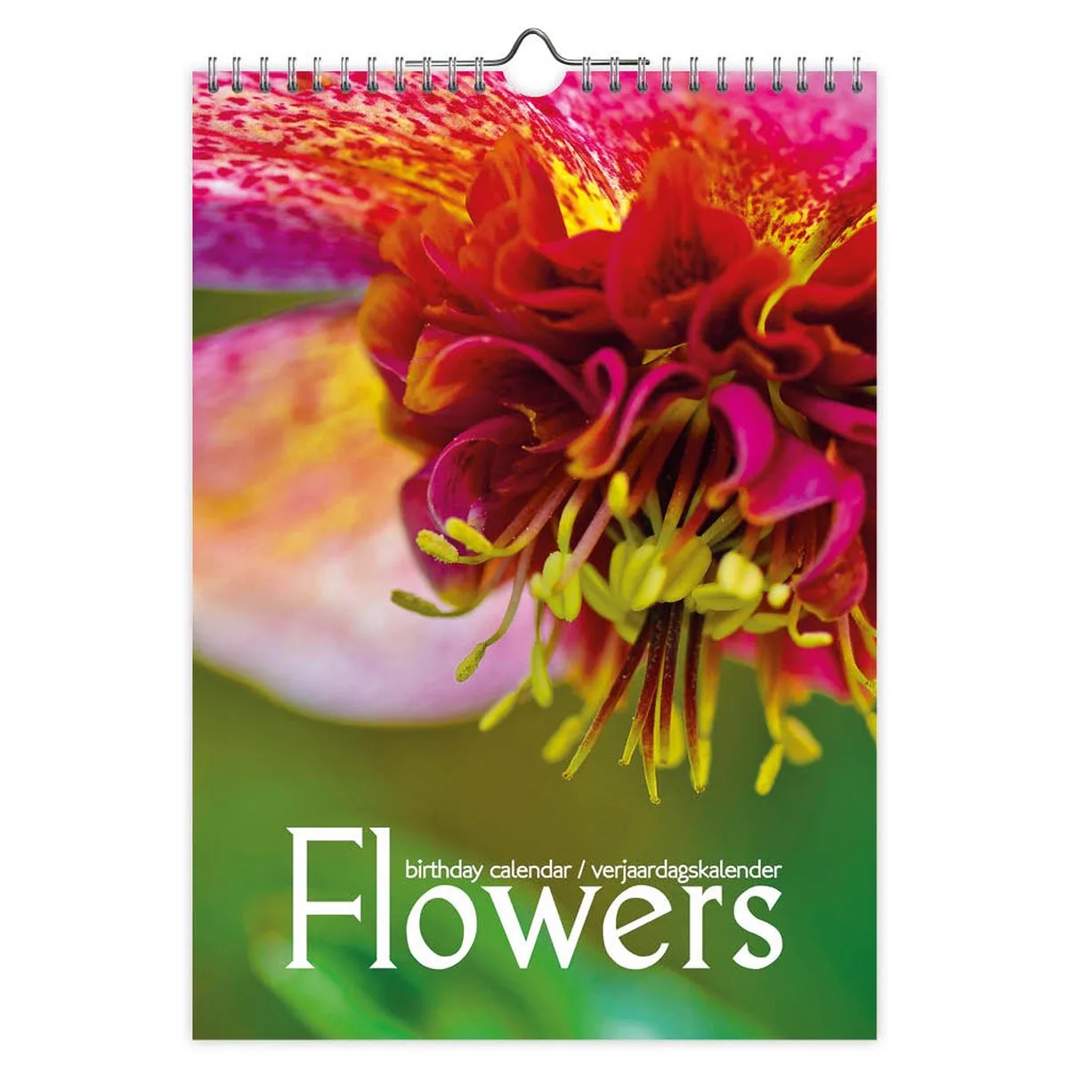 Flowers - Verjaardagskalender - A4 van Comello in Meerkleurig – productfoto