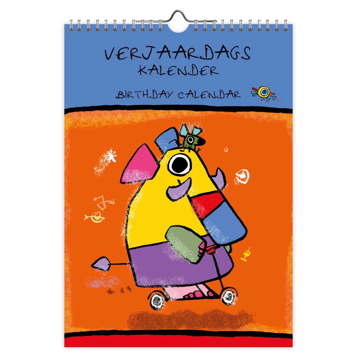 From the HeART (Willem Ritstier) verjaardagskalender - A4 van Comello in Meerkleurig – productfoto