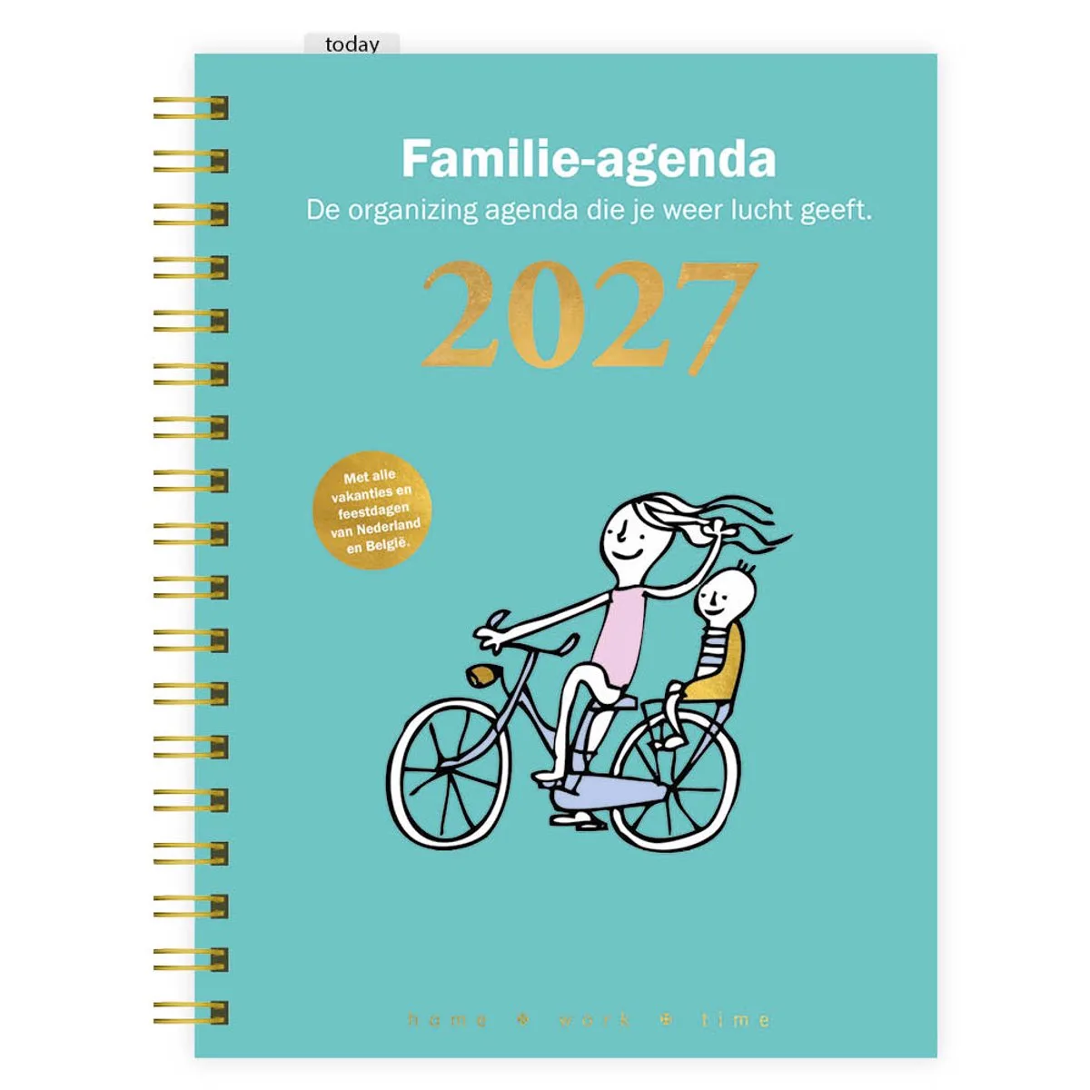 Home Work Time agenda 2027 de Comello en Multicolore – photo produit
