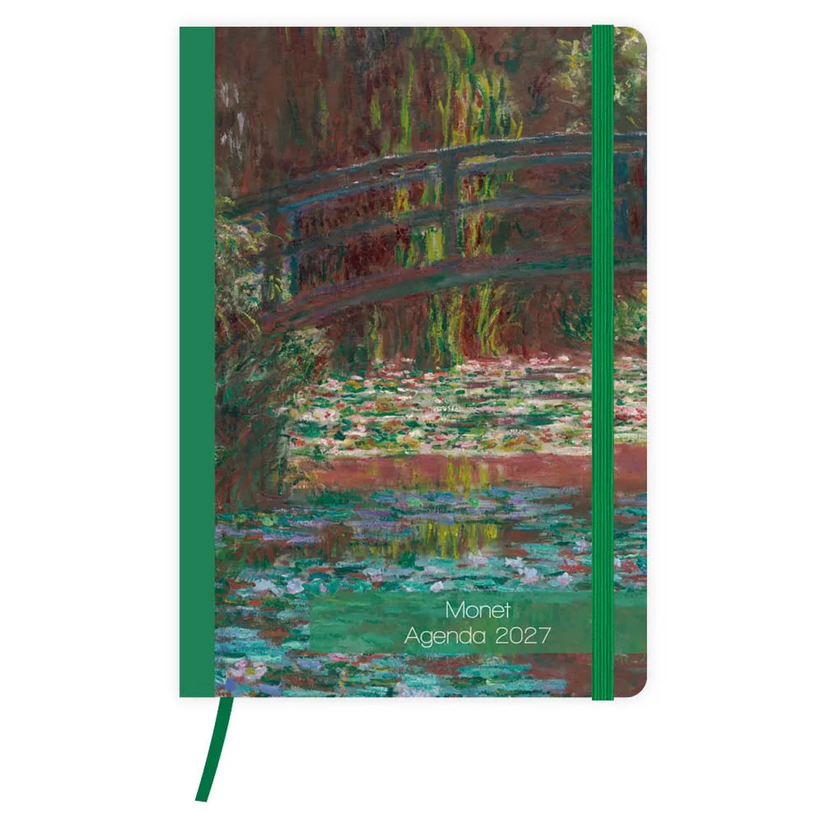 Monet weekagenda 2027 van Comello in Meerkleurig – productfoto