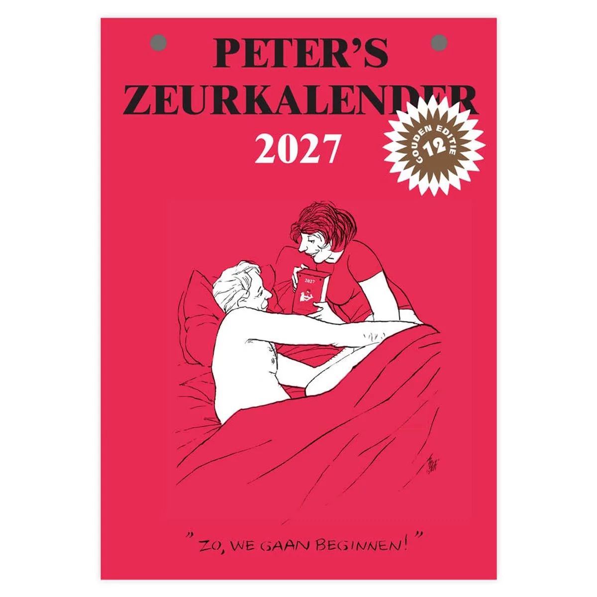 Peter van Straaten Scheurkalender 2027 fra Comello i Flerfarvet – produktbillede