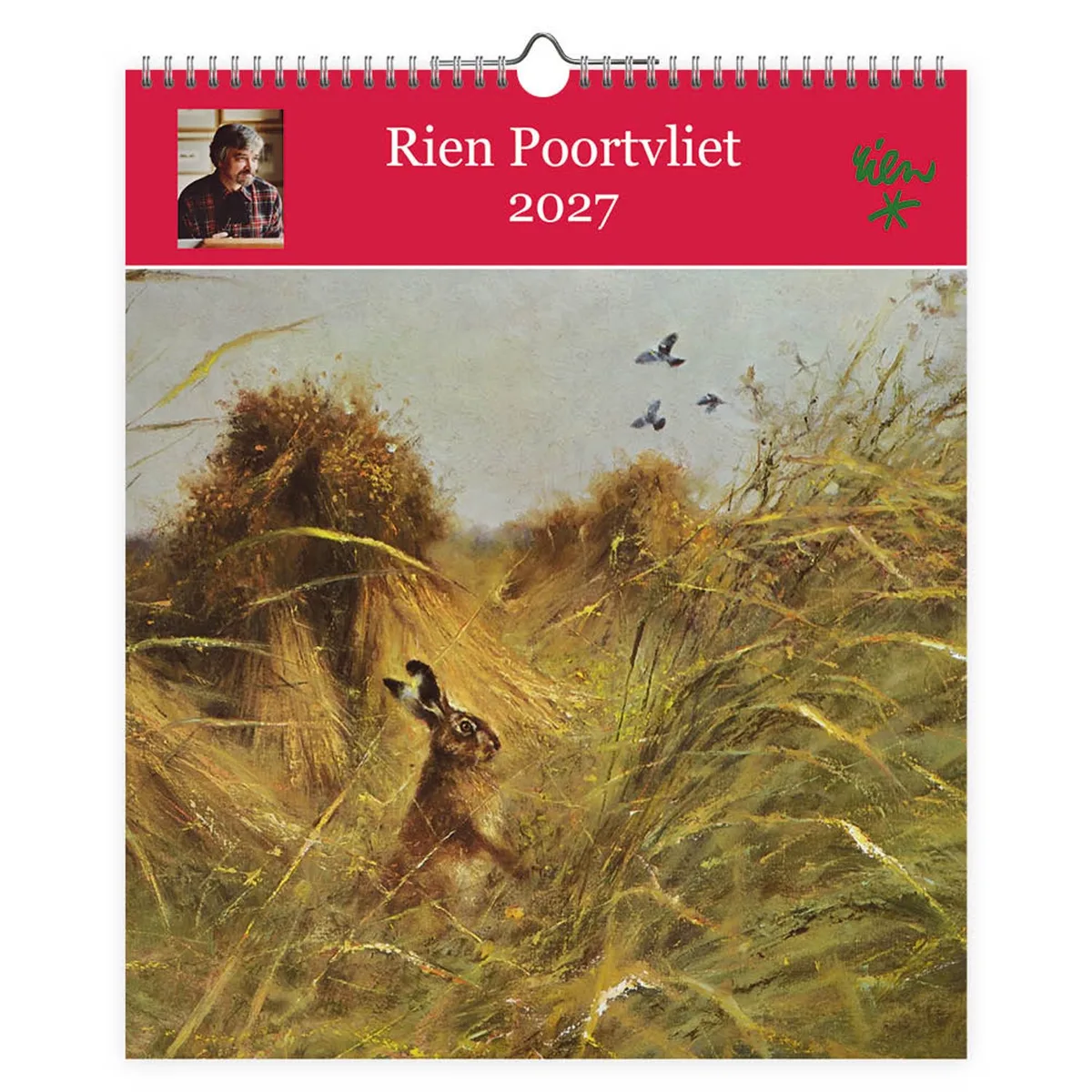 Rien Poortvliet Kalender 2027 Groot van Comello in Meerkleurig – productfoto